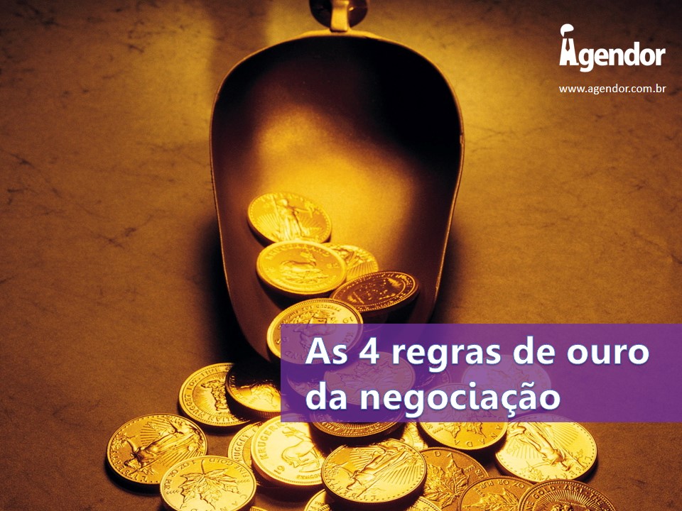 As 4 regras de ouro da negociação