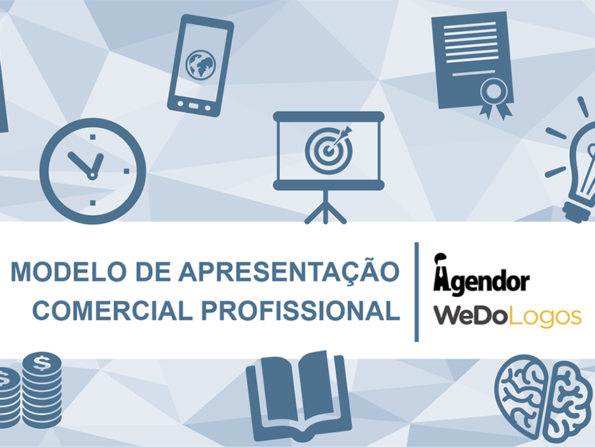 Modelo de apresentação comercial