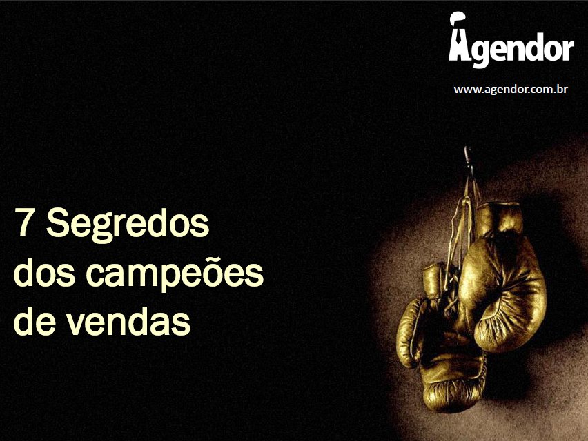 7 segredos dos campeões de vendas